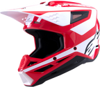 Alpinestars SM3 Heat Off-Road Helmet for Off-Road (2024) - Small Red/White/Black