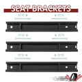 Set of 3 Steel Rear Seat Brackets with Bolts for Mercedes-Benz Sprinter (2019–2023)