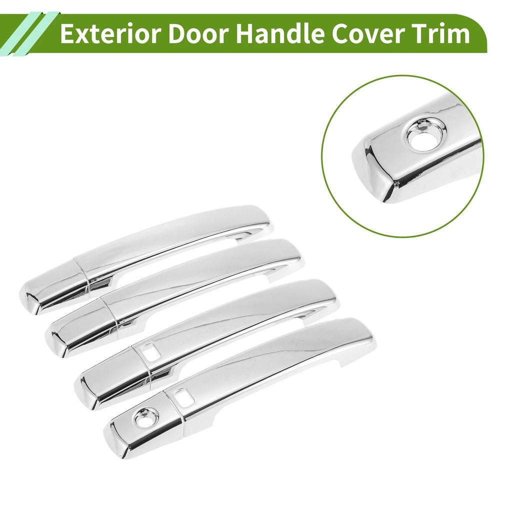 Set of 8 Electroplated Exterior Trim for Nissan Qashqai (2007–2013)