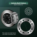 2X Wheel Spacers 8x6.5" 8x165.1mm for Ram 2500 3500 (130mm CB)