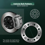 2X Wheel Spacers 8x6.5" 8x165.1mm for Ram 2500 3500 (130mm CB)