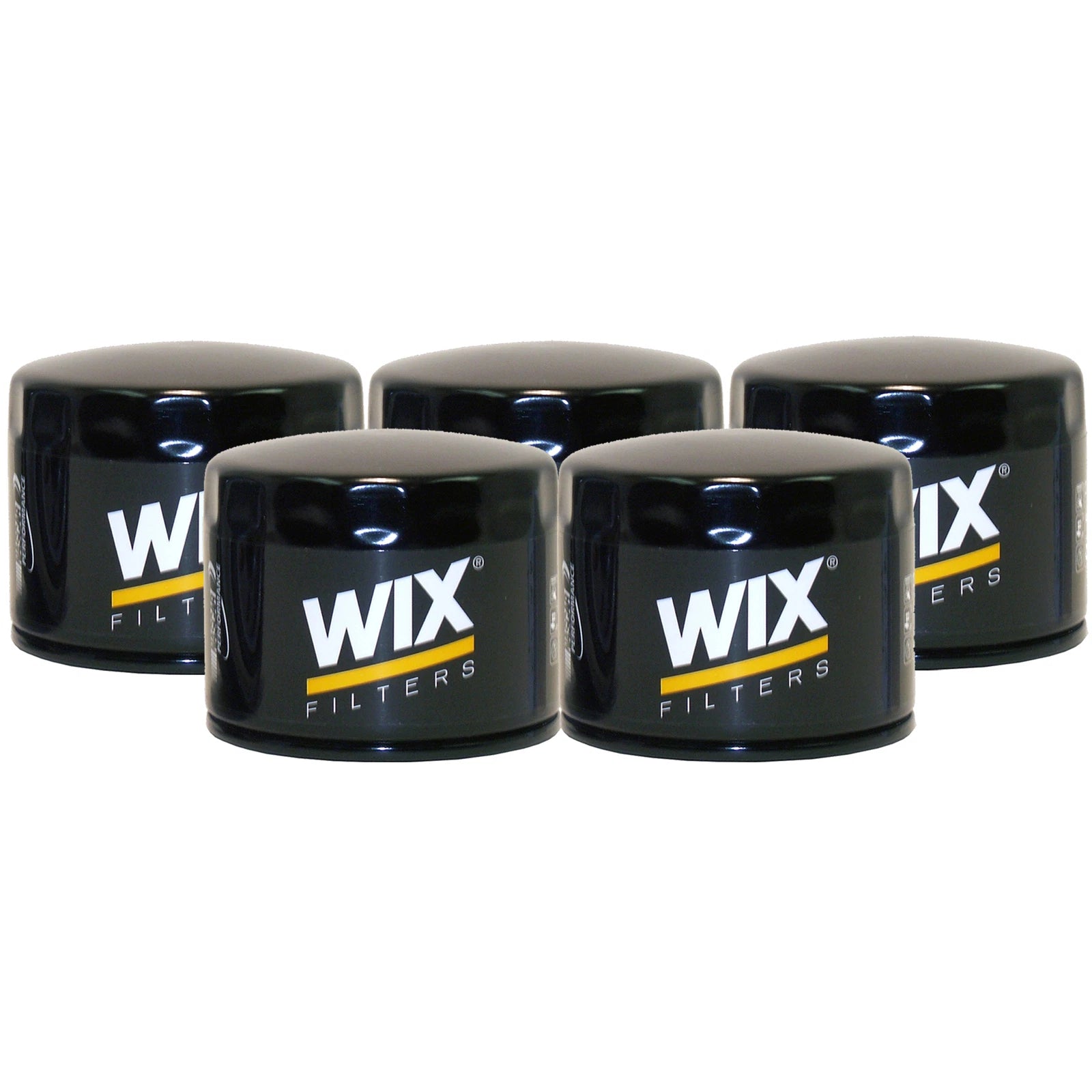 Set of 5 Engine Oil Filters for Chrysler Dodge Hyundai Mazda (GAS)