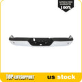 Chrome Steel Rear Bumper for Dodge RAM 1500 (2009–2018) w/ Park Assist