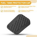 Fuel Tank Door Cap for Ford Bronco (2024–2025) Carbon Fiber Black