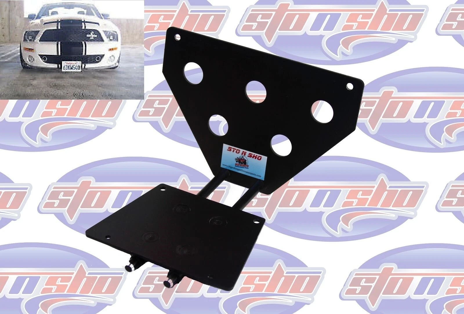 License Plate Bracket for 2007–2009 Ford Mustang Shelby GT500 Super Snake