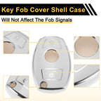 TPU Silicone Car Key Case for Mercedes-Benz (2 Buttons)