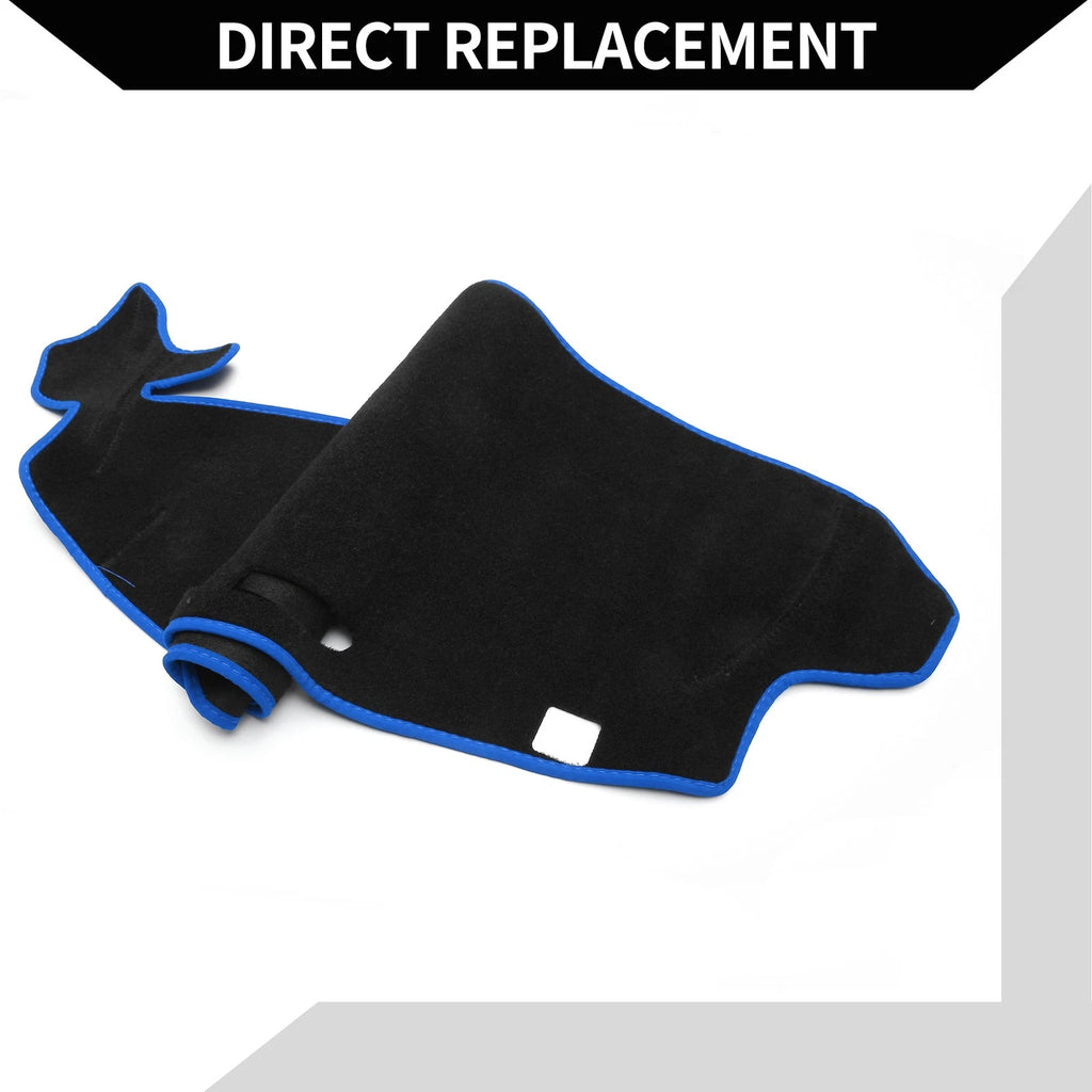 Dashboard Cover Mat for Honda N-BOX JF3/JF4 (2017–2020) Black Blue Set of 1