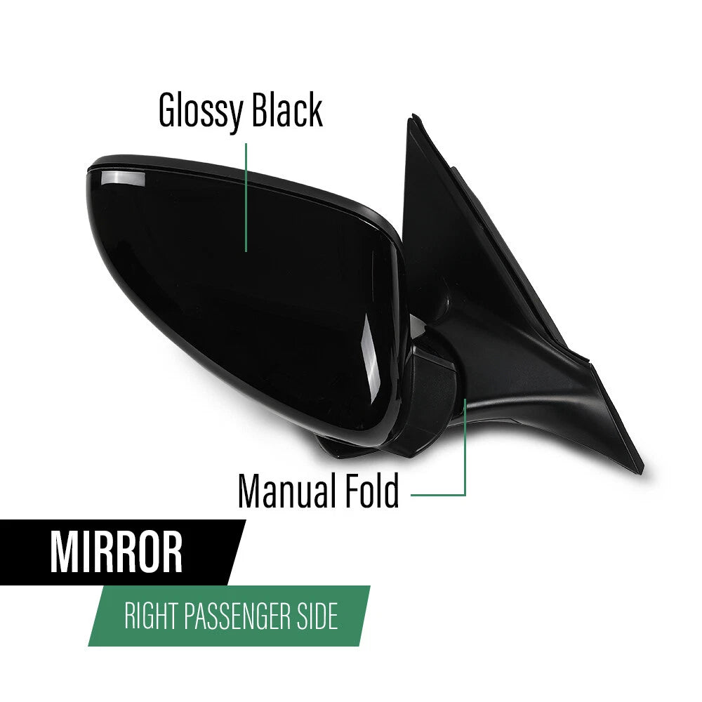 Power Mirror for Honda Accord (2018–2022) - 3 Pin Manual Fold, Passenger Side