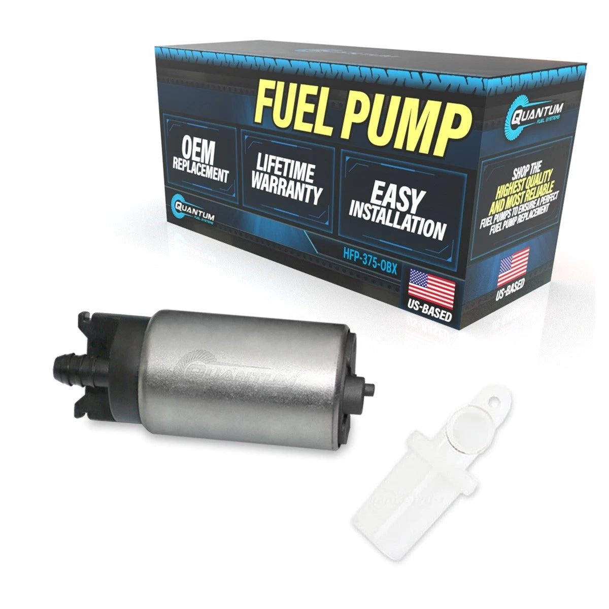 Marine Fuel Pump + Strainer for Yamaha 200 225 250 300 HP (2009–2010) 6CB-13907-00-00