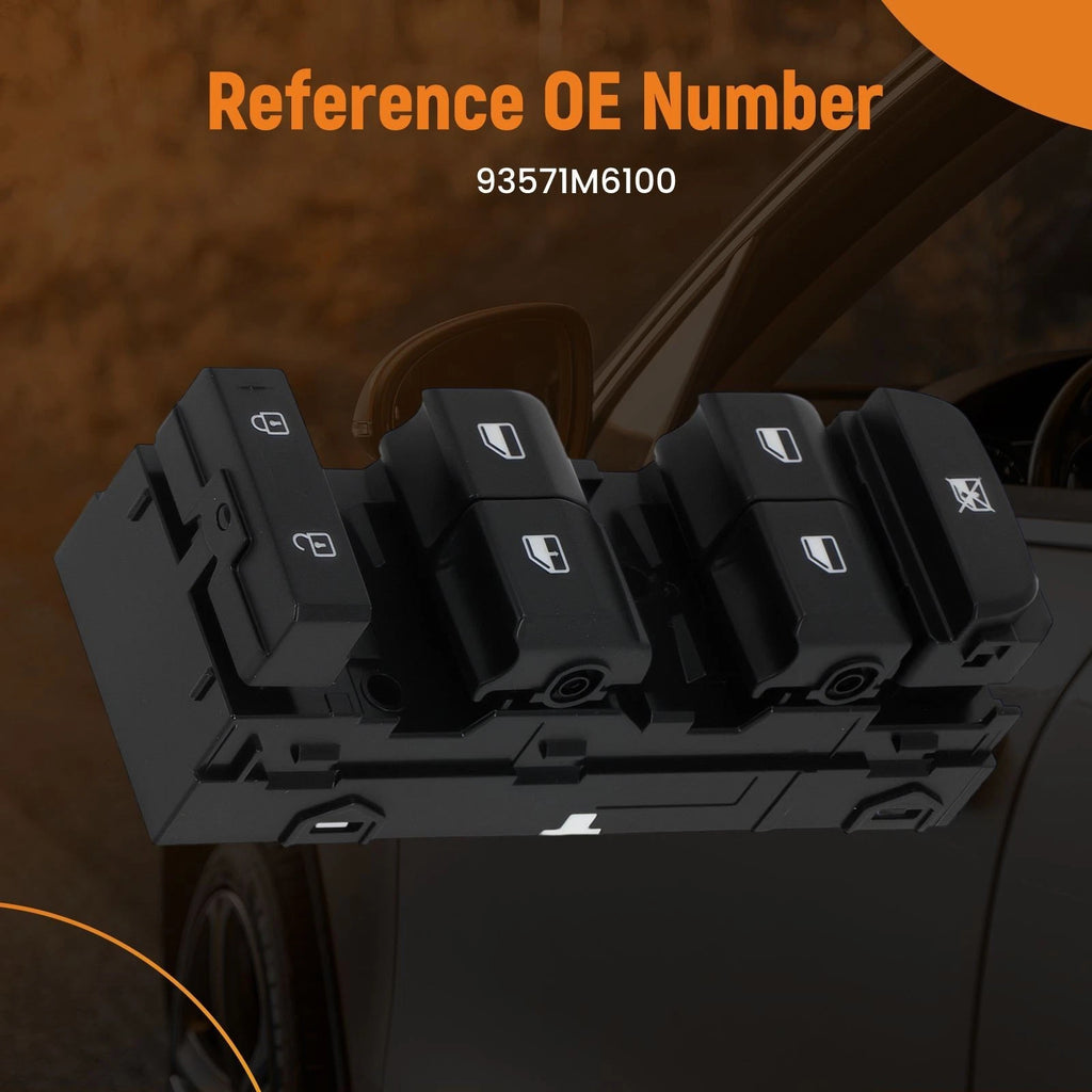 Power Window Switch for Kia Forte (2019–2021) 93571M6100