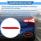 Rear Bumper Reflector No.63147363788 for BMW 1 Series (2015–2016)
