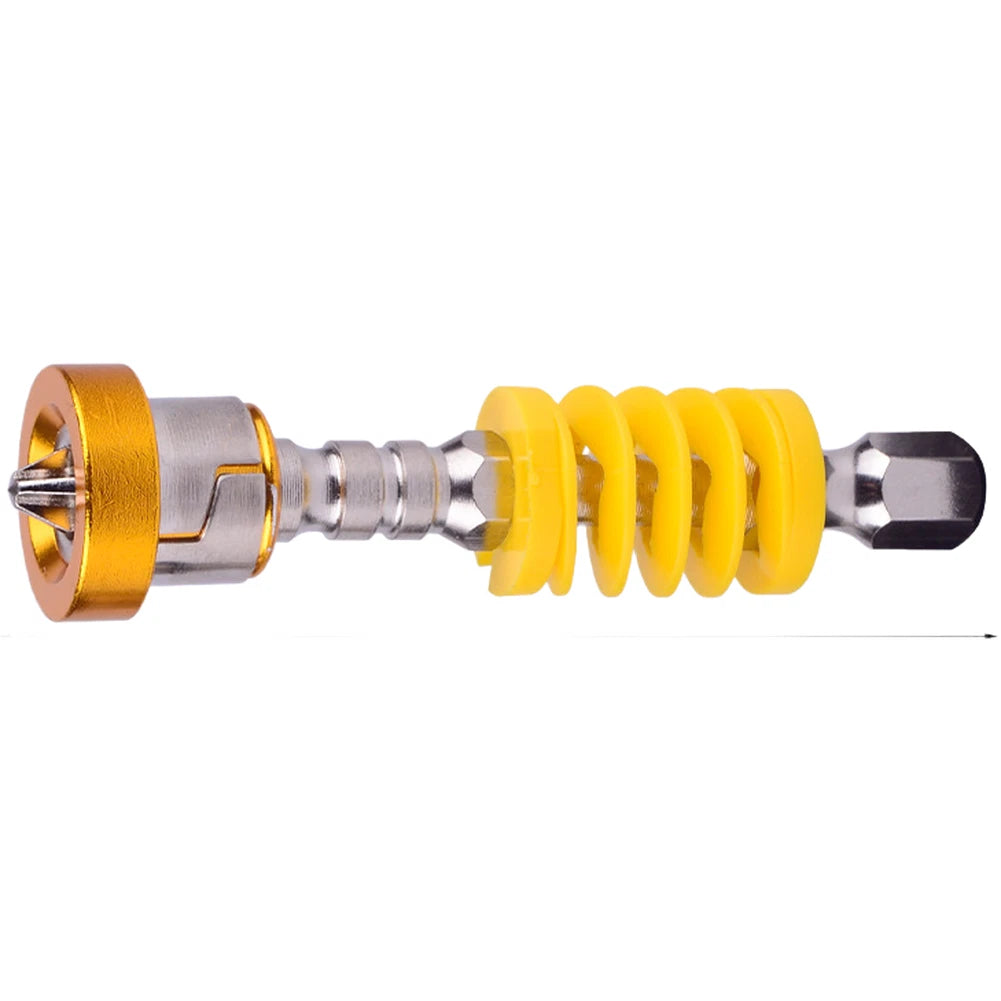 Spring Loaded Magnetic Screwdriver Bit 60mm 6.35mm Hex