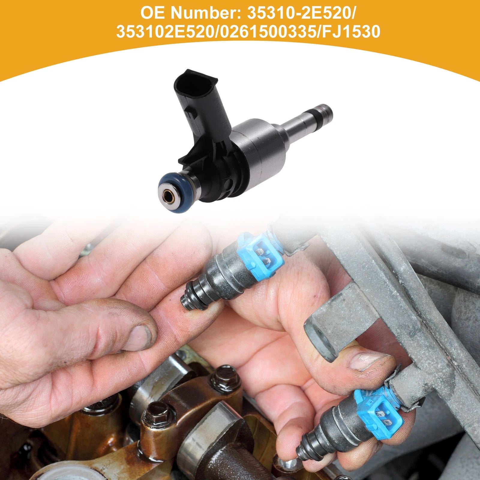 Fuel Injector No. 35310-2E520 for Hyundai Elantra GT (2013–2016)