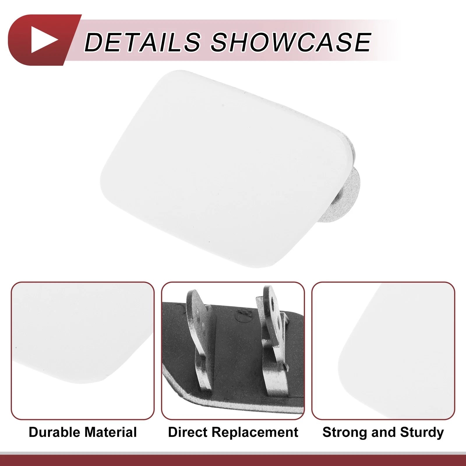 Front Left Bumper Trim Nozzle Cover No. 51657199141 for BMW X5 (2007–2013)