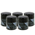 Set of 5 Engine Oil Filters for Lexus Toyota (OEM)