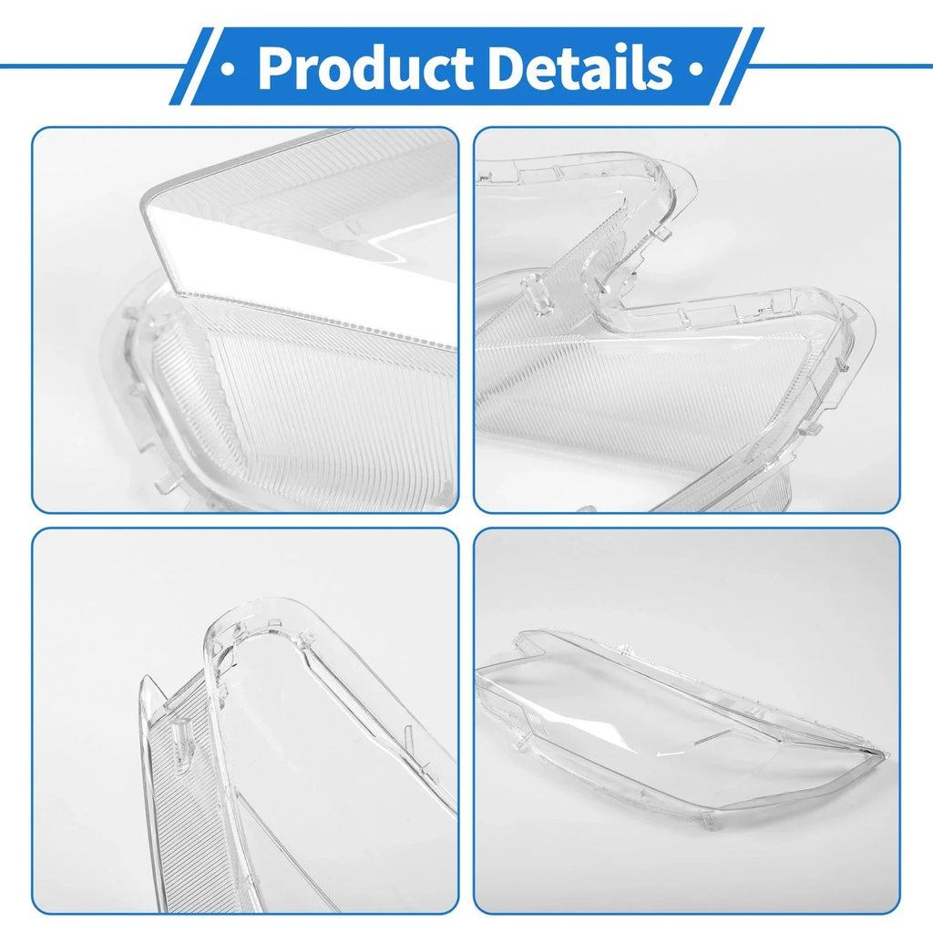Car Front Left Headlight Lens Cover for Honda CRV (2015-2016)