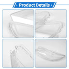 Car Front Left Headlight Lens Cover for Honda CRV (2015-2016)
