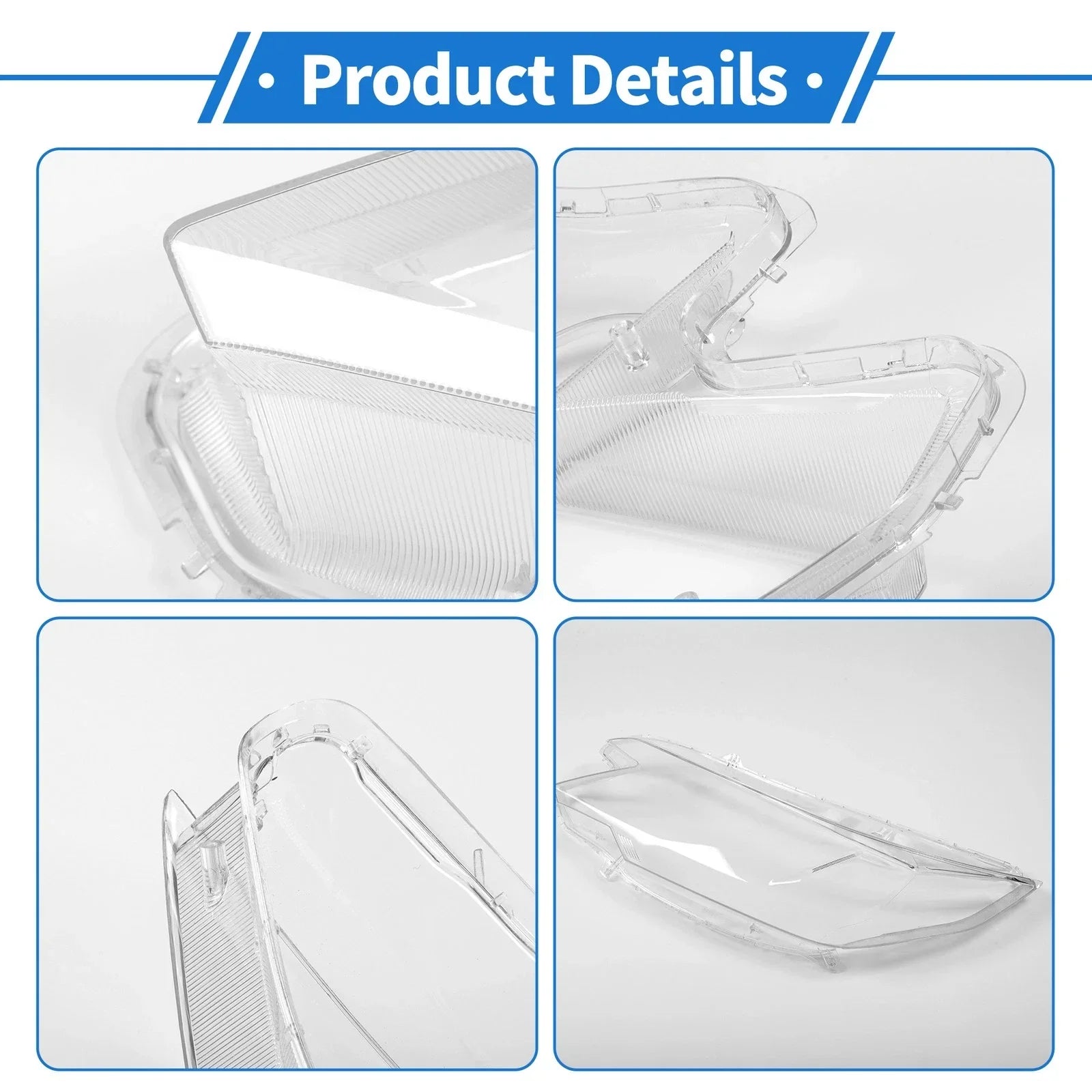 Car Front Left Headlight Lens Cover for Honda CRV (2015-2016)