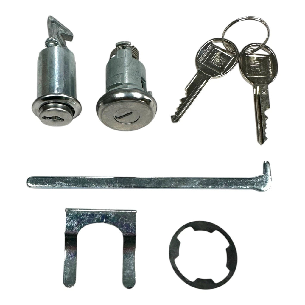 Trunk and Glove Box Lock Set Replacement with Keys for 1967 Chevrolet Impala (1967–1967)