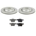 SHW Performance Brake Kit with Rotors & Textar Pads for Q3 S3 Arteon Golf R (2015–2023)