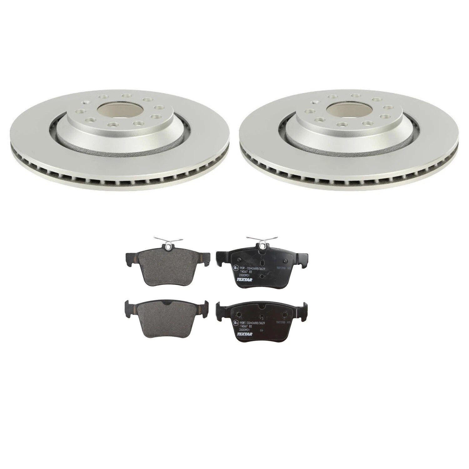 SHW Performance Brake Kit with Rotors & Textar Pads for Q3 S3 Arteon Golf R (2015–2023)