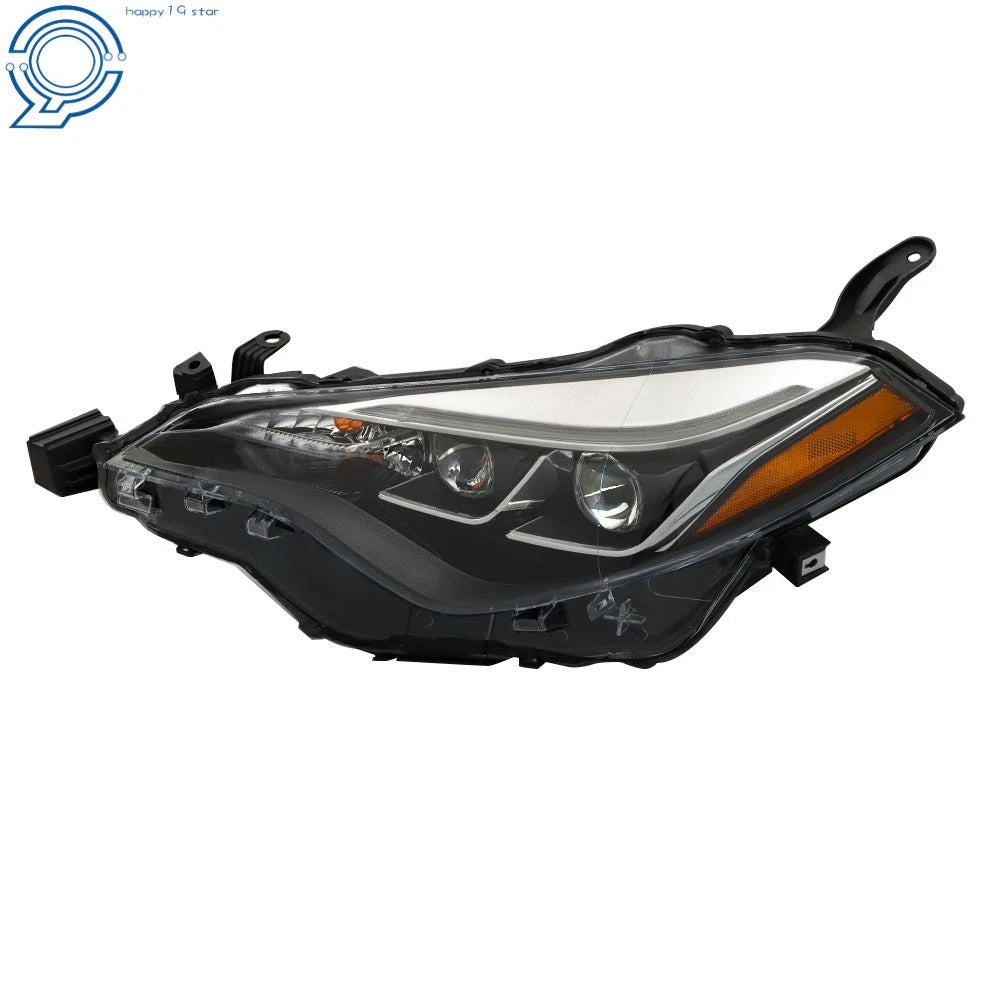 LED Headlight for Toyota Corolla SE XSE XLE (2017–2019) Black Left Side