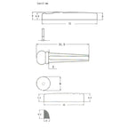 Guitar Nut & Saddle + Bridge Pin Set for Acoustic Guitars (1.24 Inch)