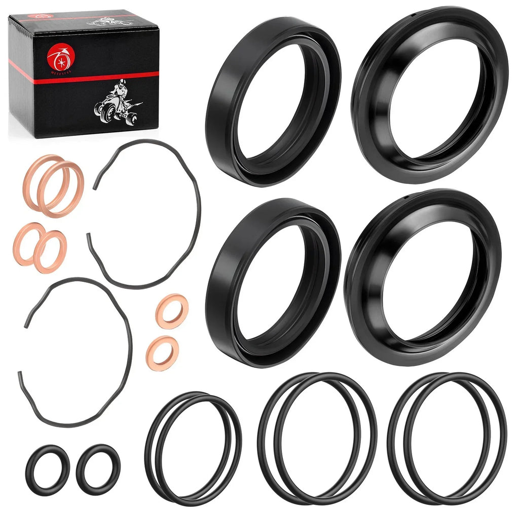Front Fork Dust Oil w/ Seal Kit for Suzuki V-Strom 650 DL650 (2004–2011)