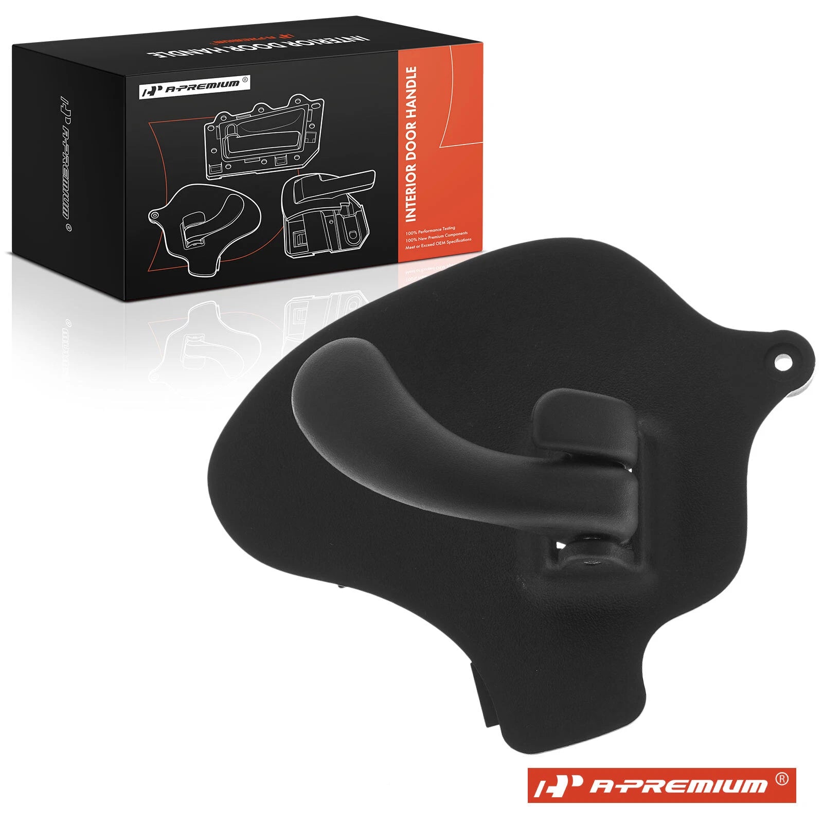 Right Interior Door Handle for Chevrolet Pontiac (1995–2005) Textured Black