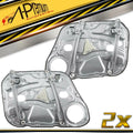 2X Front Window Regulator with Motor for Kia Rio Rio5 (2006–2011)