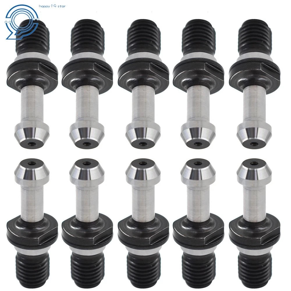 10PCS Pull Stud Retention Knob for Kia Mori Seiki (90° 0.589")
