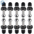 10PCS Pull Stud Retention Knob for Kia Mori Seiki (90° 0.589")