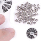 600pcs Screw Nuts Assortment Kit M1 M1.2 M1.4 for Electronics