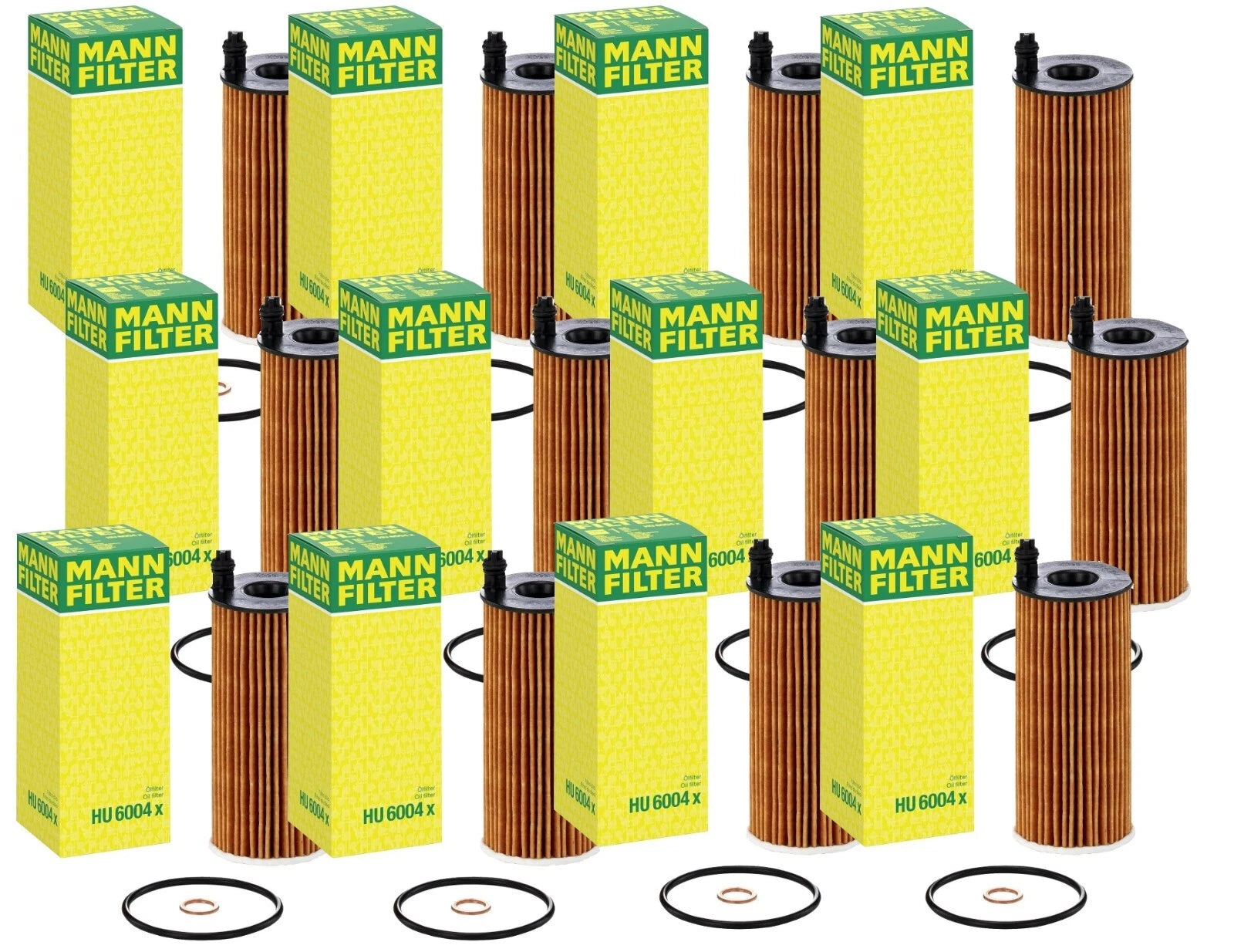 Set of 12 Engine Oil Filters for BMW F15 F30 328d 535d X3 X5 740Ld