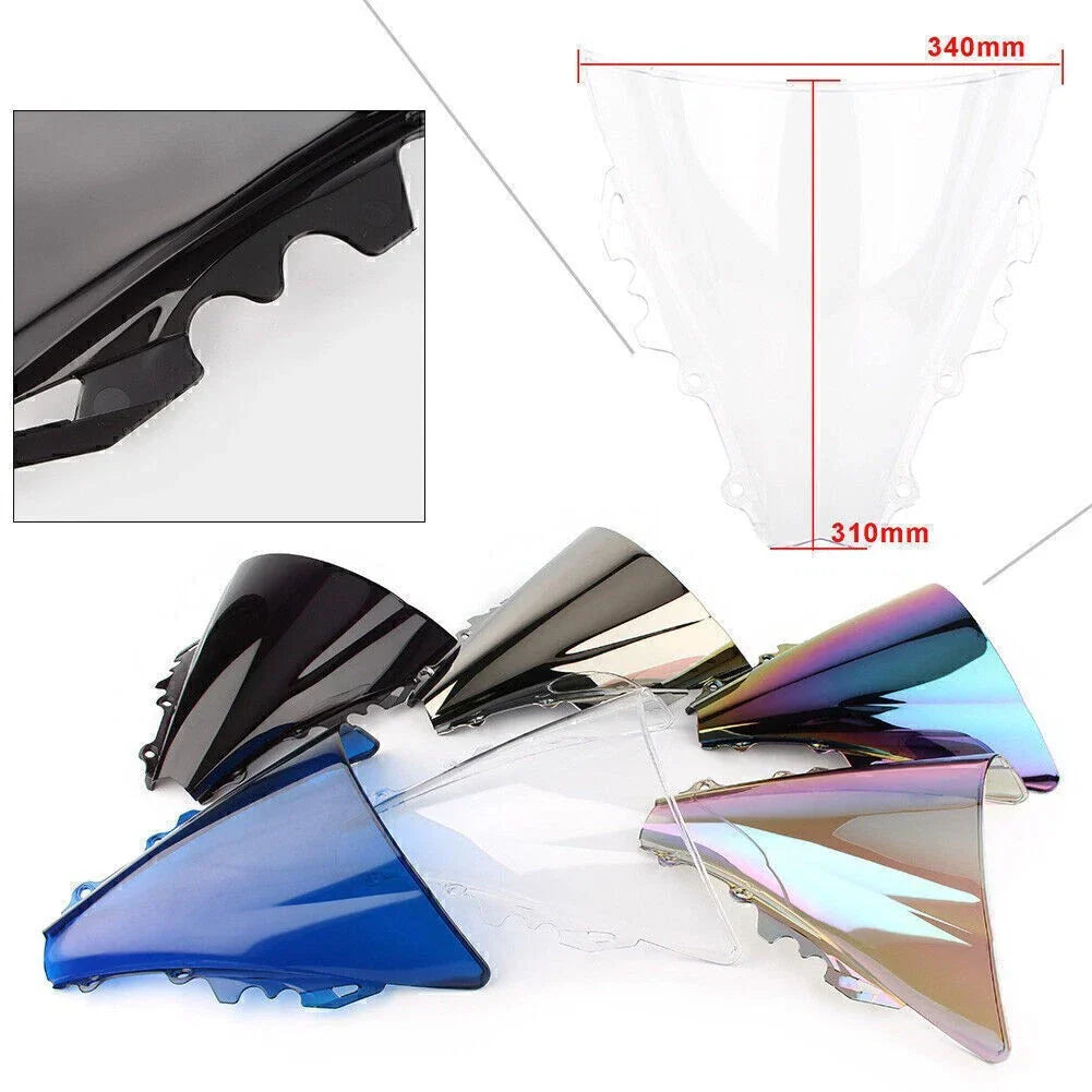 Blue Windshield for Yamaha YZF R6 (2006-2007)