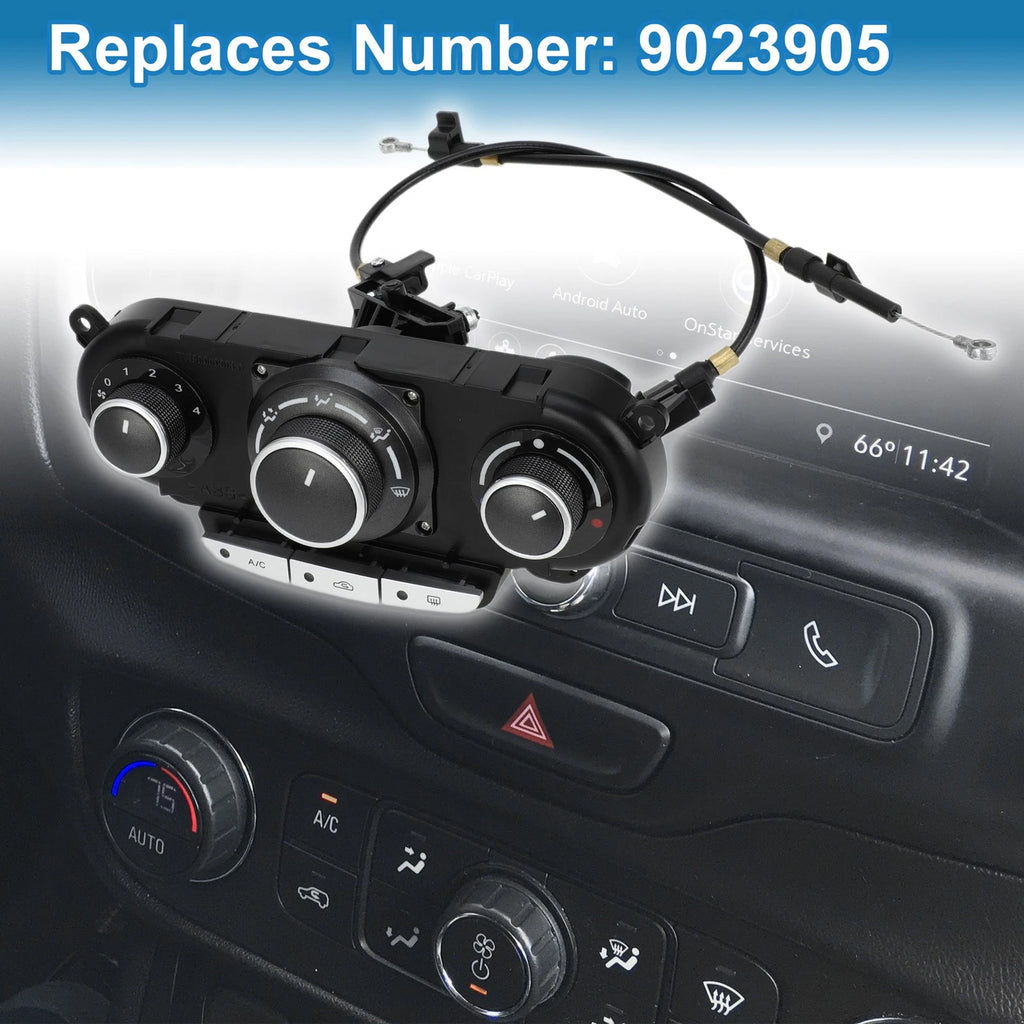 HVAC A/C Heater Climate Control Panel No. 9023905 for Buick Excelle (2008–2015)