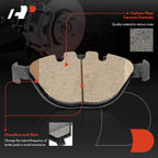 Set of 4 Front Side Ceramic Brake Pads for BMW X5 (2002–2006)