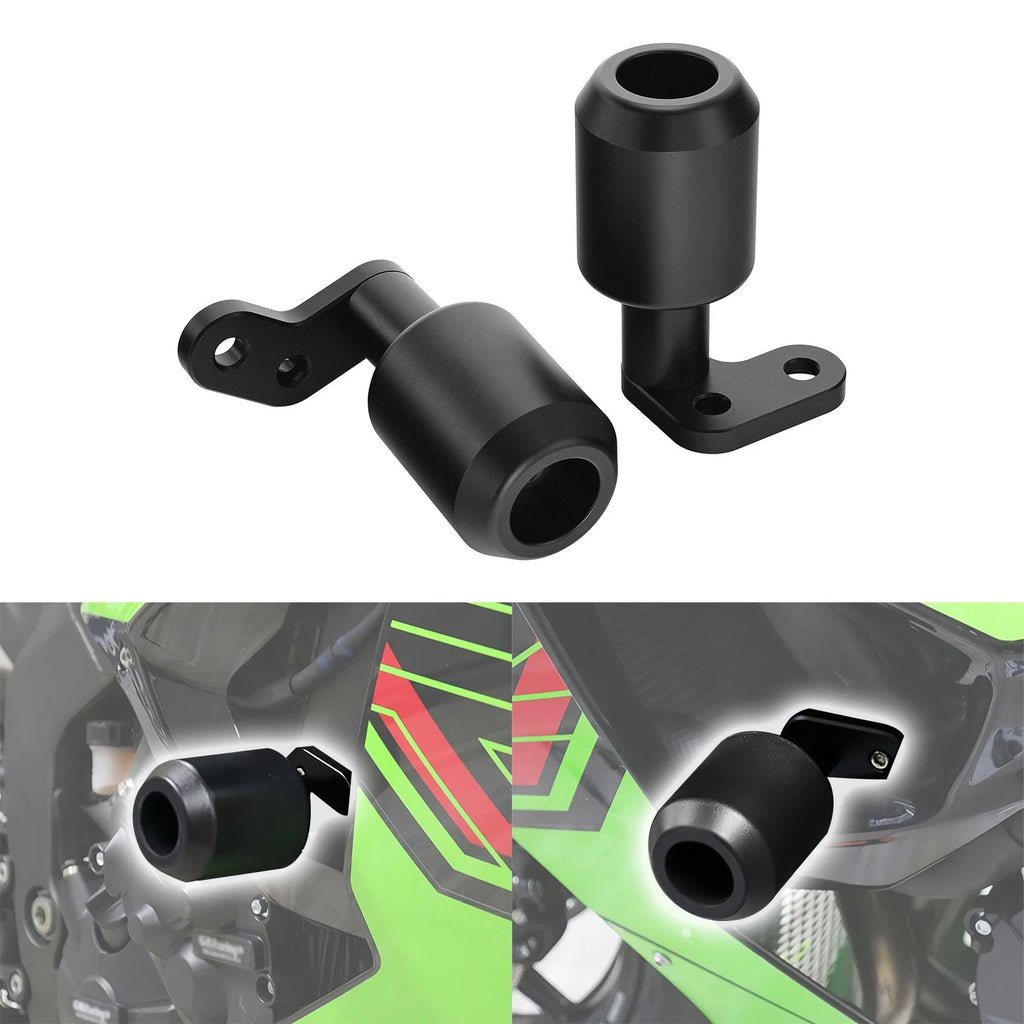 Frame Sliders Crash Protector for Kawasaki Ninja ZX6R ZX636 (2024–2025) Black