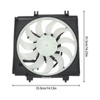 Cooling Fan Assembly for Subaru Forester 2.0L H4 (2014–2018) 73310SG000