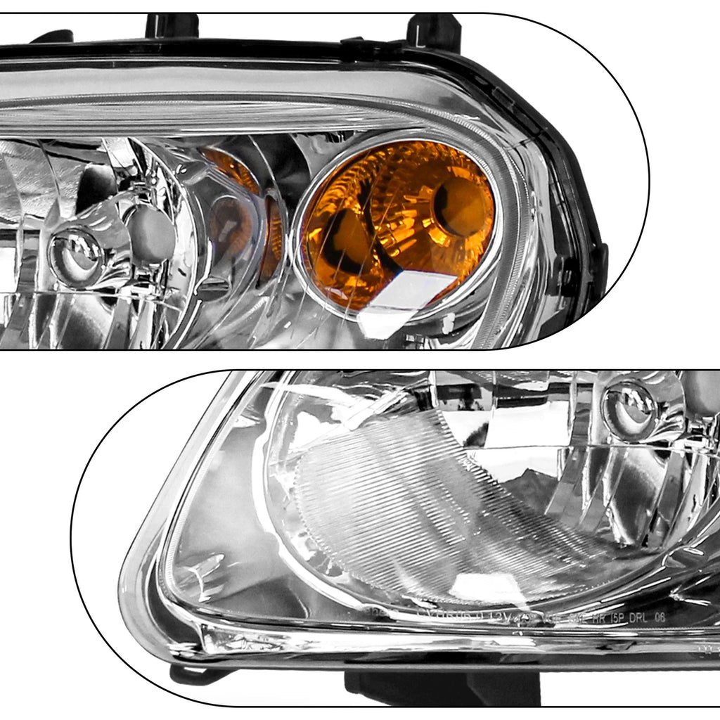 Set of 2 Headlights for Chevy HHR (2006-2011)