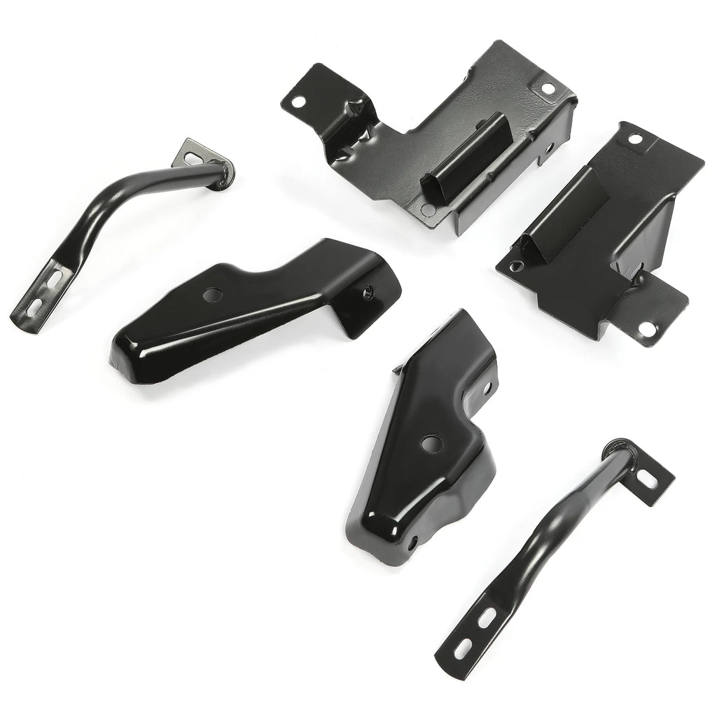 Set of 2 Front Bumper Brackets for Chevrolet Silverado 1500 2500 (2003–2006)