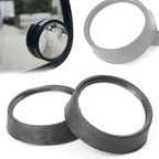 2X Round Blind Spot Mirrors for Universal Fit (360° Angle)