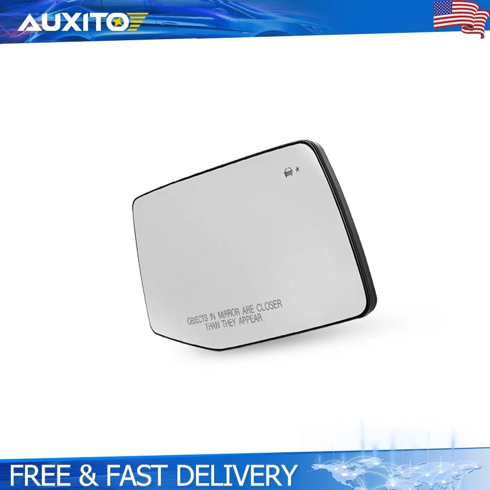 Right Side Heated Mirror Glass w/Blind Spot for Silverado Sierra 1500 (2019–2024)