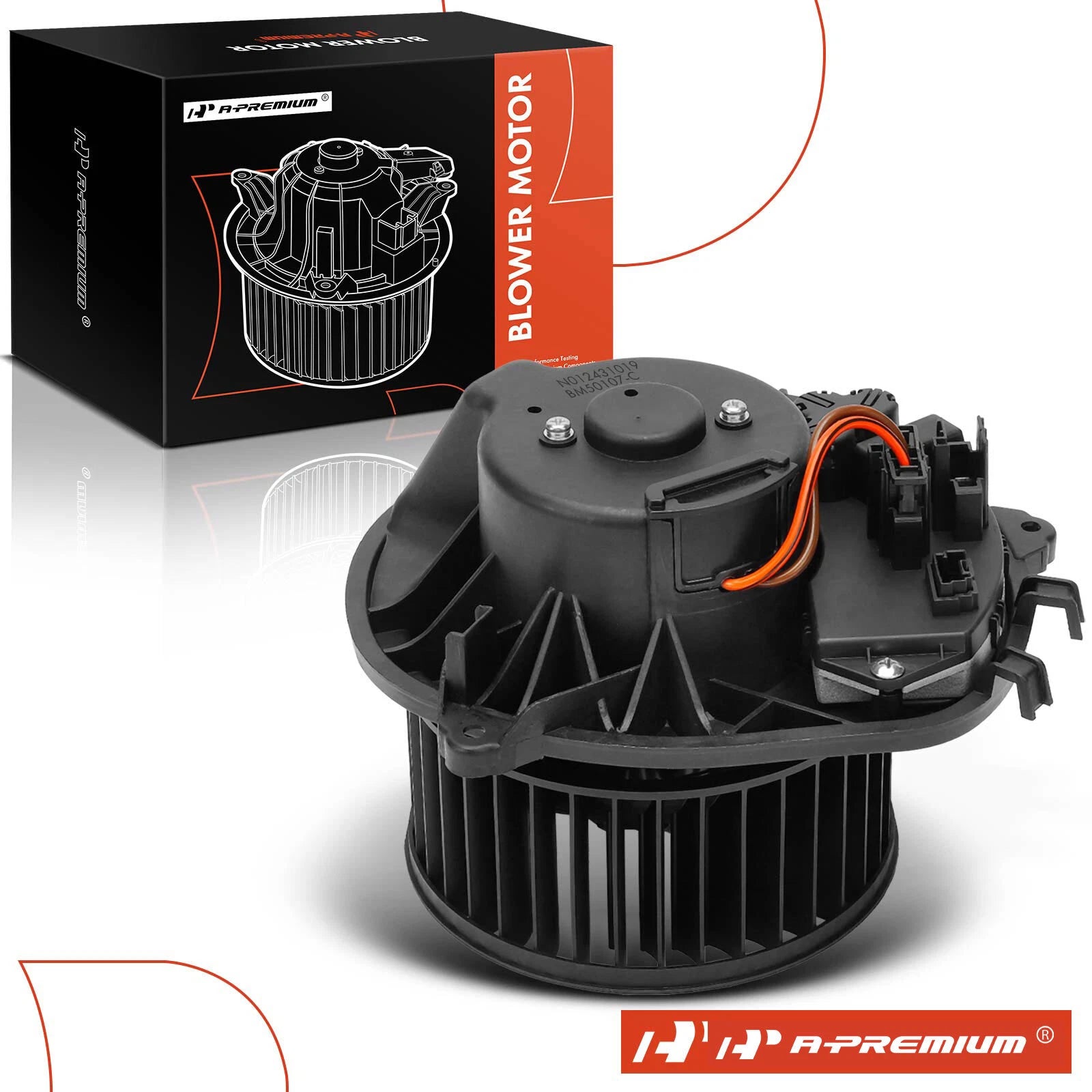 Rear HVAC Blower Motor for Mercedes-Benz X164 GL-Class (2007–2012)