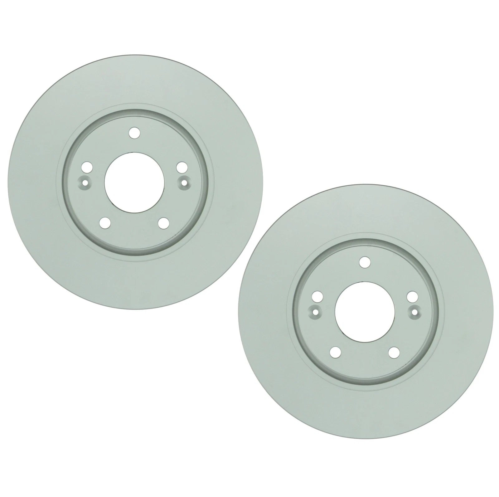 Set of 2 Bosch QuietCast Front Disc Brake Rotors for Hyundai Kia (300mm)