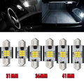 AUX 31MM/36MM/41MM LED Interior Dome Light Bulb for Honda Nissan (H)