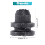 2X Lower Rubber Cushion Bushing for Nissan Frontier (1998–2015)