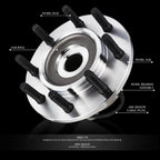Wheel Bearing & Hub for Dodge Ram 2500 3500 4WD (2000–2002)
