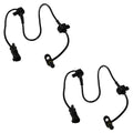 Set of 2 Rear ABS Wheel Speed Sensors for Chevrolet Silverado 2500 (2007–2014)