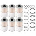 Set of 6 Fuel Filters for Freightliner/Hino/Volvo (1997–2021) P550467 FF1162 PF7895